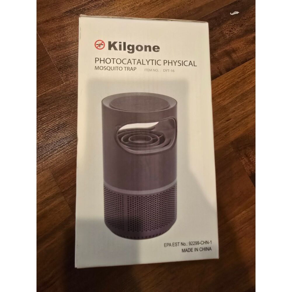 Kilgone Pro Indoor Mosquito Trap - Photocatalytic Bug Zapper & Gnat Fly Catcher
